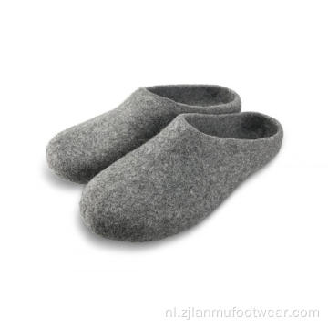 100% wollen vilt slippers unisex